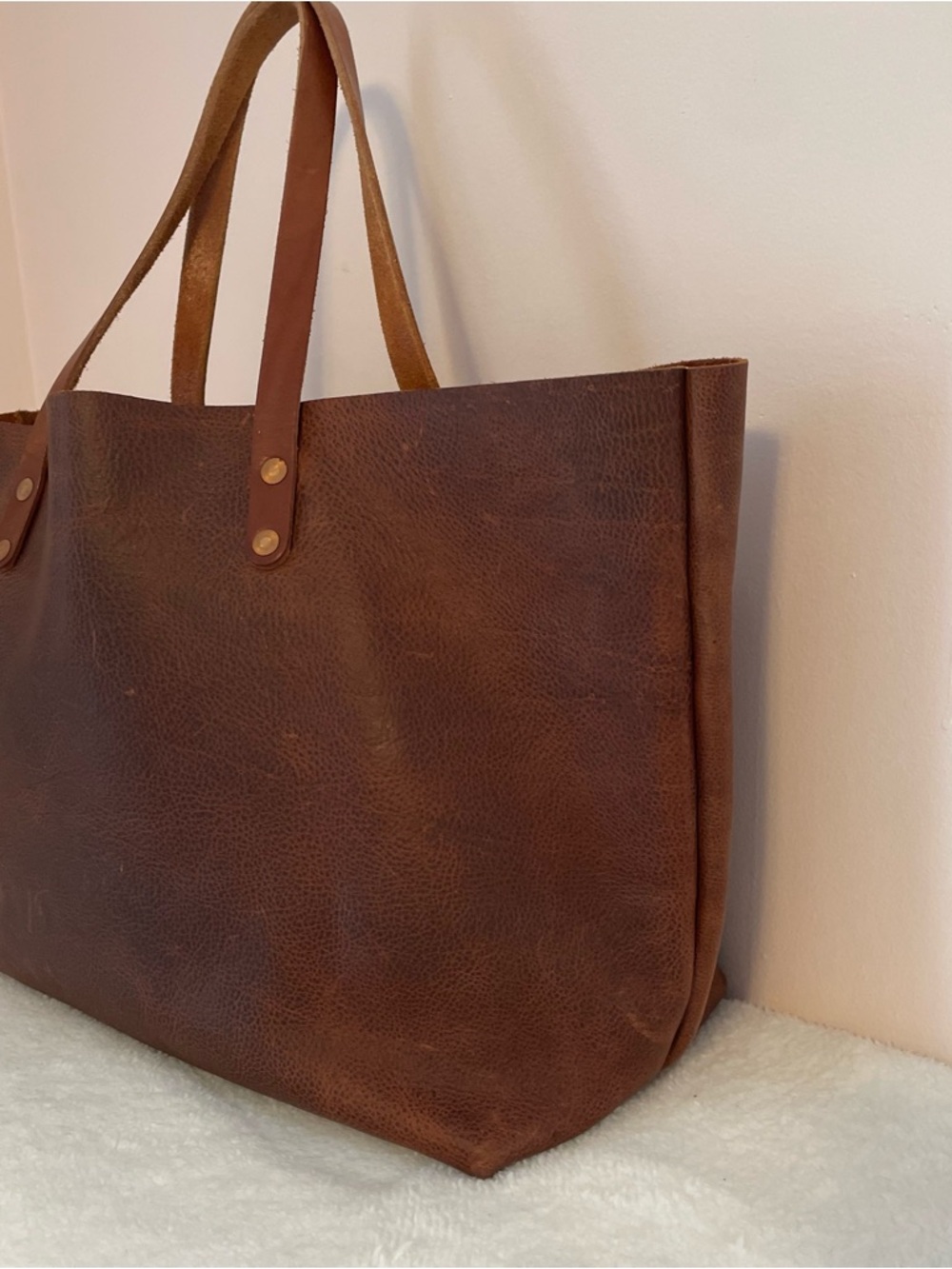 KMM brown Kodiak market tote, great preloved condition!‎ - Picture 4 of 9